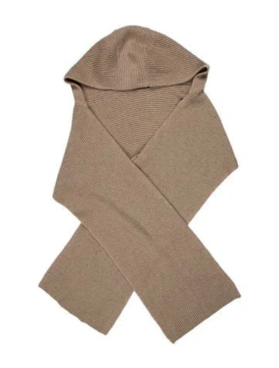 Pre-owned Max Mara Wool Cowl Neck Sweater In Gray