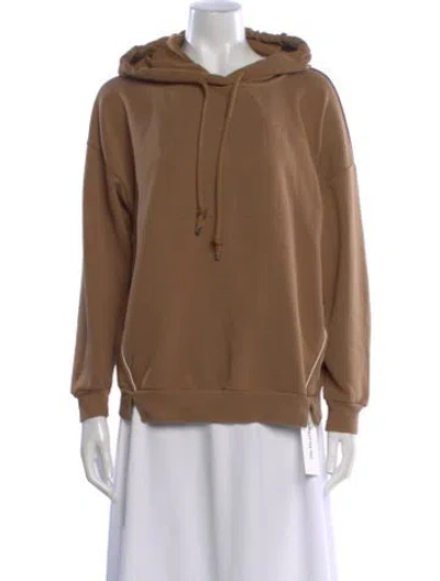Pre-owned Max Mara Wool Crew Neck Sweater In Brown