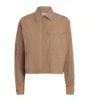 Max Mara Wool Crinkled Overshirt