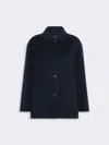 Max Mara Smmgiugno Button-fastening Jacket In Blue