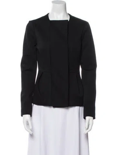 Pre-owned Max Mara Wool Evening Jacket In Black