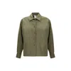 Max Mara Wool Felt Shirt In Multi