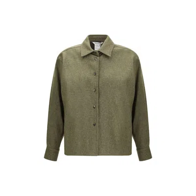 MAX MARA WOOL FELT SHIRT