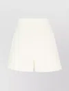 Max Mara Wool High Waist Pleated Shorts