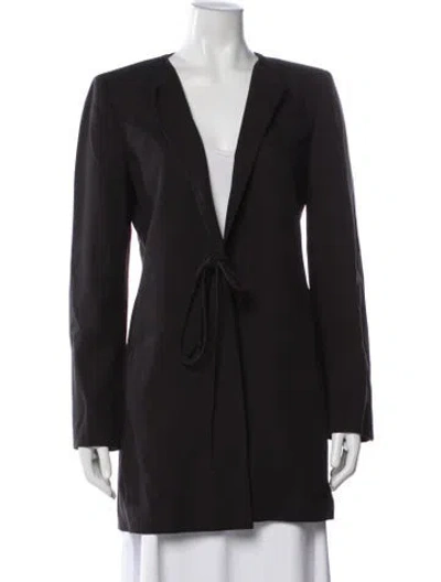 Pre-owned Max Mara Wool Jacket In Black