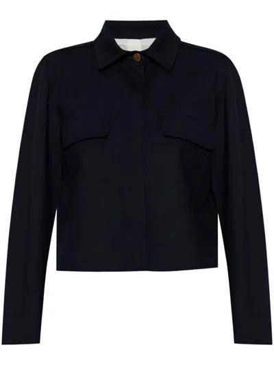 Max Mara Wool Jacket In Black