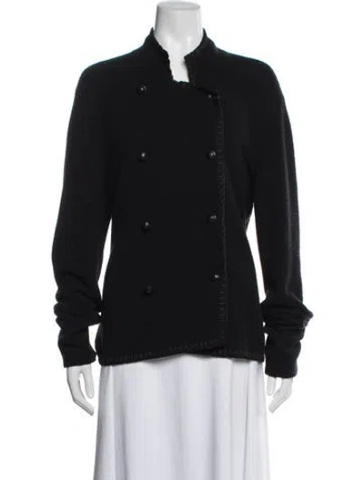Pre-owned Max Mara Wool Jacket In Blue