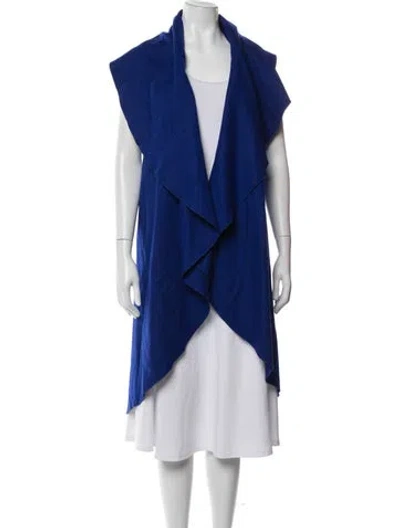 Pre-owned Max Mara Wool Jacket In Blue