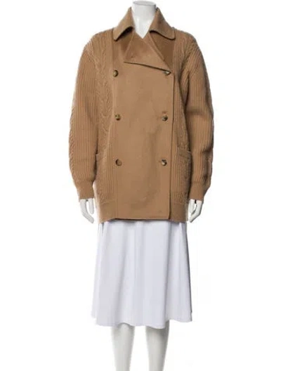 Pre-owned Max Mara Wool Jacket In Brown
