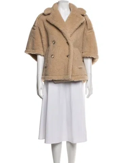 Pre-owned Max Mara Wool Jacket In Brown