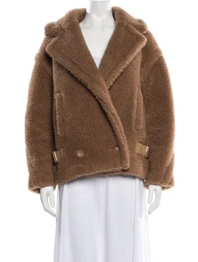 Pre-owned Max Mara Wool Jacket In Brown