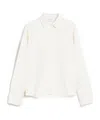 Max Mara Wool Jacket Shirt In White