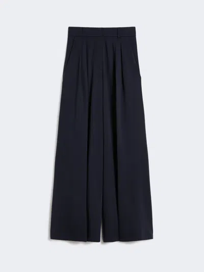 MAX MARA WOOL JERSEY TROUSERS