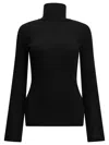 Max Mara Meana Cashmere Turtleneck Sweater In Black