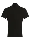 Max Mara High Neck Wool Knit Sweater Clothing In Multi