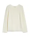 Max Mara Wool Knitted Sweater In White