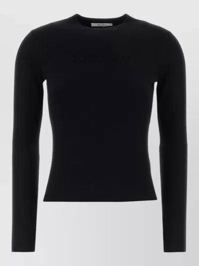 MAX MARA WOOL MANTO SWEATER CREW NECK LONG SLEEVES