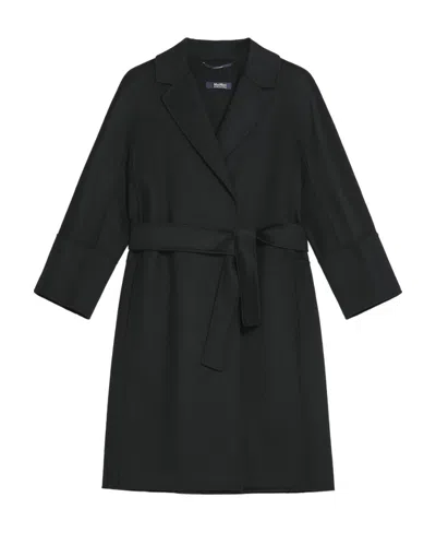 MAX MARA 'S MAX MARA ARONA BELTED LONG-SLEEVED COAT