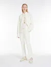 Max Mara Wool Overshirt In White
