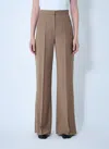 Max Mara Wool Pants In Brown