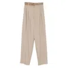 Max Mara Studio Pants In Brown