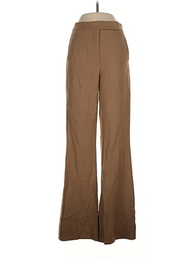 Pre-owned Max Mara Wool Pants In Brown