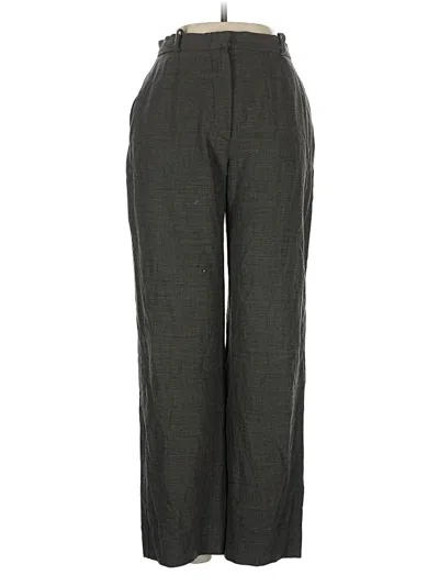 Pre-owned Max Mara Wool Pants In Gray