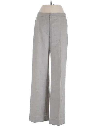 Pre-owned Max Mara Wool Pants In Gray