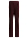 Max Mara Wool Pants In Brown
