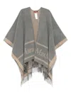 Max Mara Studio Capes In Gray