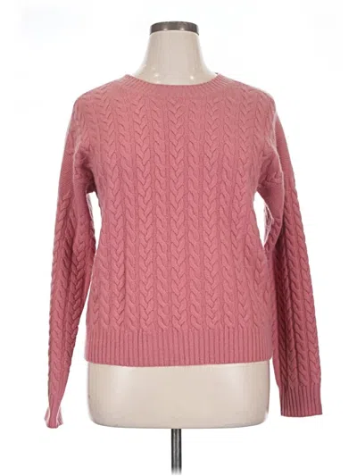 Pre-owned Max Mara Wool Pullover Sweater In Pink