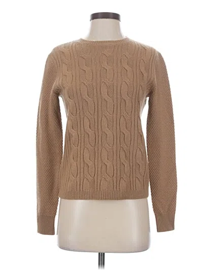 Pre-owned Max Mara Wool Pullover Sweater In Tan