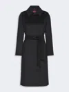 Max Mara Wool Robe Coat In Multi