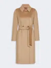Max Mara Wool Robe Coat In Camel