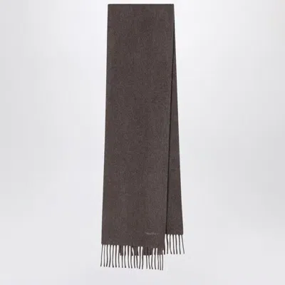 MAX MARA MAX MARA WOOL SCARF IN DOVE GREY