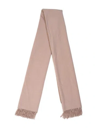 Pre-owned Max Mara Wool Scarf In Neutral