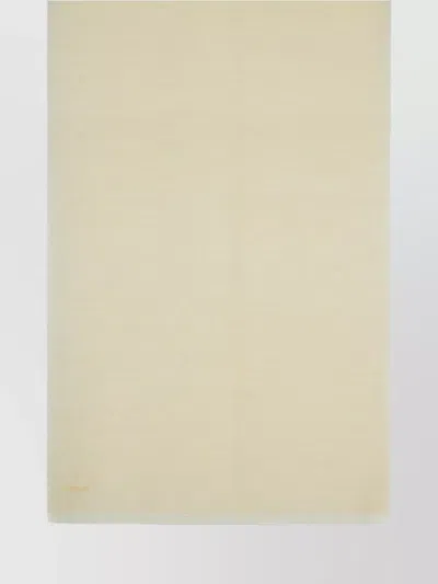 Max Mara Wool Scarf Tela Magico' With Frayed Edges
