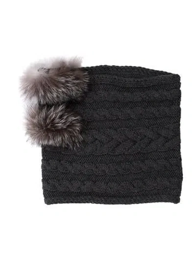 Pre-owned Max Mara Wool Shawl In Gray