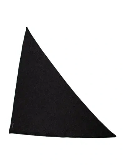 Pre-owned Max Mara Wool Shawl W/ Tags In Gray