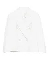 Max Mara Double-breasted Jacket In White