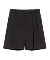 Max Mara Amburgo Shorts In Black