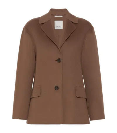 MAX MARA MAX MARA WOOL SINGLE-BREASTED BLAZER