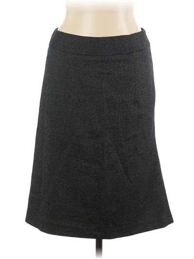 Pre-owned Max Mara Wool Skirt In Black
