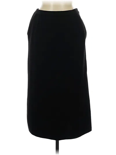 Pre-owned Max Mara Wool Skirt In Black