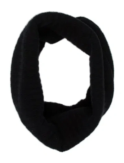 Pre-owned Max Mara Wool Snood In Black