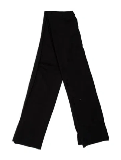 Pre-owned Max Mara Wool Snood In Black