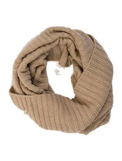 Pre-owned Max Mara Wool Snood In Neutrals