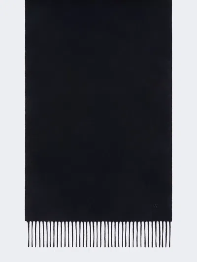 Max Mara Wool Stole In Blue