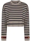 MAX MARA MAX MARA WOOL STRIPED JUMPER