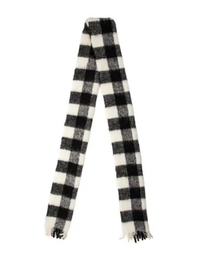 Pre-owned Max Mara Wool Striped Scarf In Multi